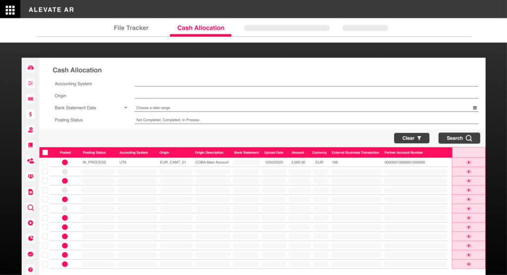 Alevate AR Cash Application