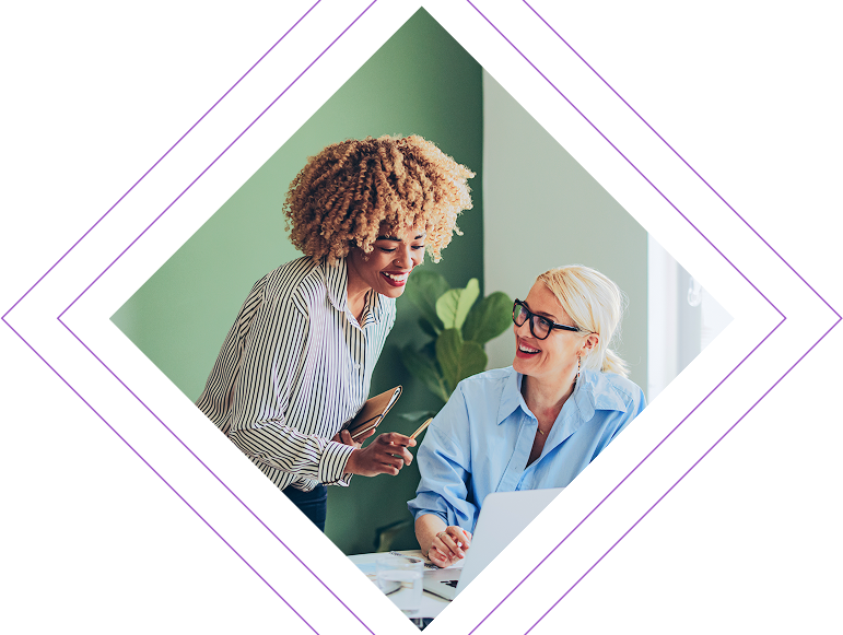 Team collaborating on financial strategy using treasury management software in a modern office setting.