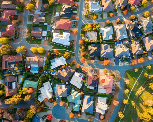 aerial-suburb